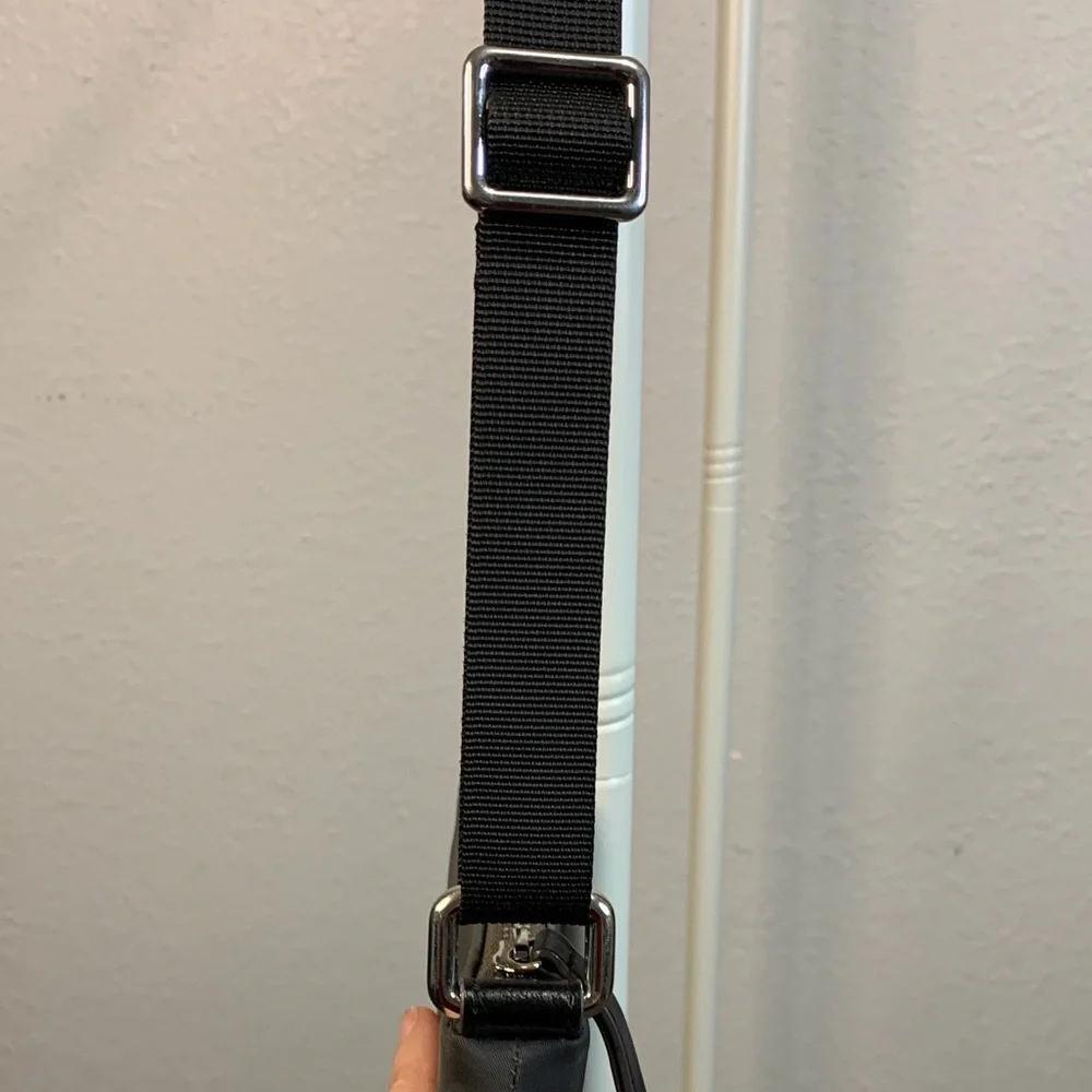 Lodis‎ Gray and Black Crossbody Bag